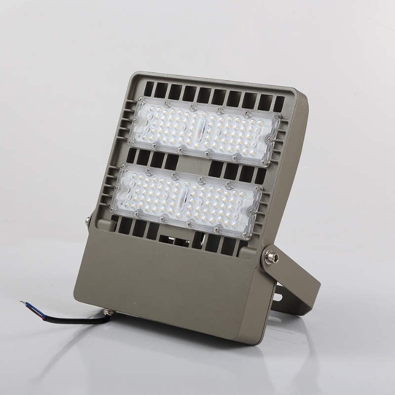 ارتفاع التجويف القطارات IP65 للماء في الهواء الطلق 100W أدت الفيضانات ضوء